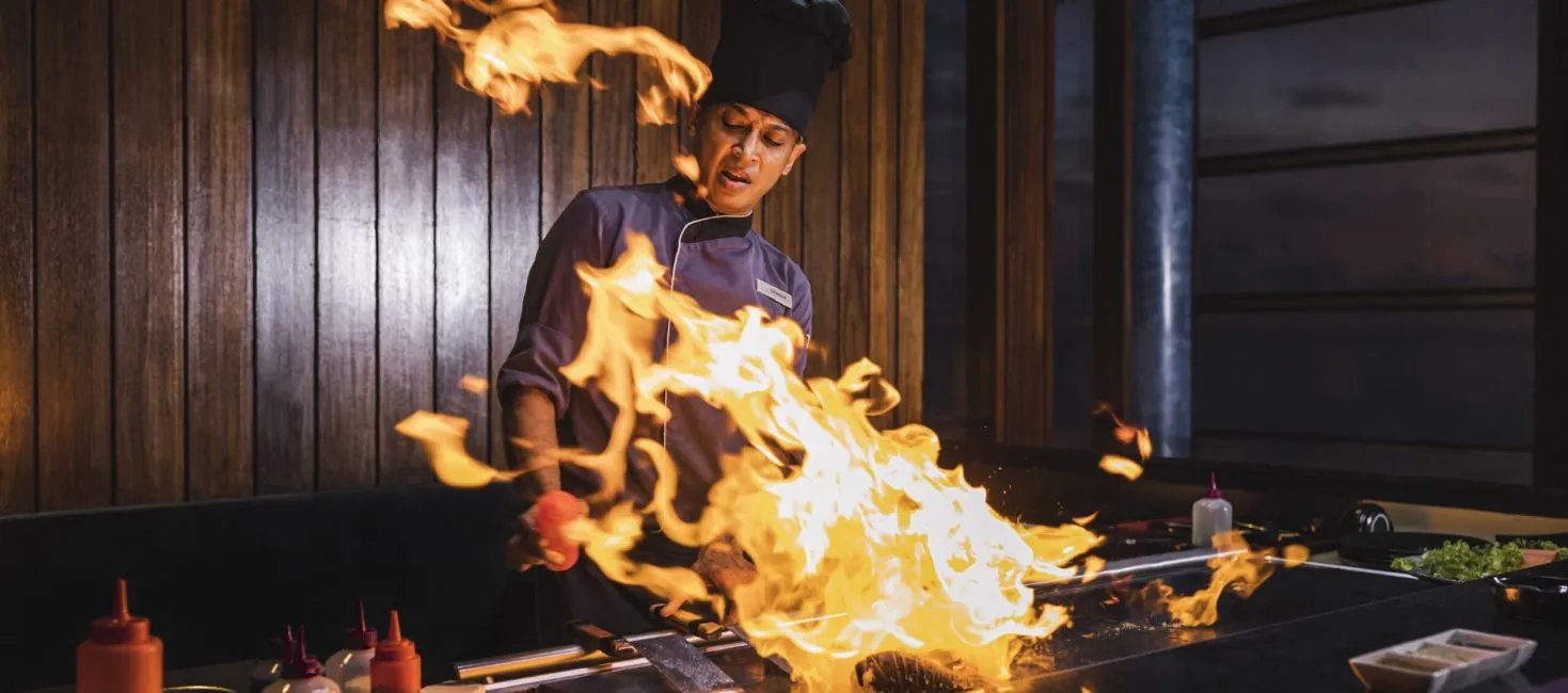 Teppan De Oishi restaurant at Furaveri